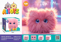 Multi‑Language AI Interactive Fluffy Pink Cat Plush Doll, Phone Connectable, Expressive Movable Eyes